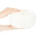 Anneaux en papier alvéolé en forme de citrouille, ronds, de grande taille (24 cm), pour fleurs séchées et décorations d'automne (lot de 4). | Floristik24.be