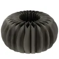 Floristik24 Décoration de table en papier alvéolé en forme de citrouille, pliable, ronde, 34 cm, 2 pièces
