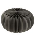 Décoration de table en papier alvéolé en forme de citrouille, pliable, ronde, 34 cm, 2 pièces | Floristik24.be