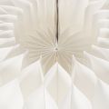 Boule décorative en papier, motif citrouille moderne, papier alvéolé, 34 cm, lot de 2 | Floristik24.be
