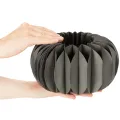 Anneau décoratif en papier nid d'abeille en forme de citrouille, 24 cm, lot de 4 | Floristik24.be