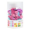 Floristik24 Boutons décoratifs multicolores Ø 1,2 - 1,5 cm 270 p.