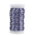 Floristik24 Fil émaillé Déco Lilas Ø0.50mm 50m 100g