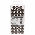 Perles décoratives anthracite métallisé 14mm 35 pcs | Floristik24.be