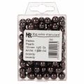 Perles décoratives marron Ø10mm 115 pcs | Floristik24.be