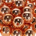 Perles décoratives cuivre métallisé 14mm 35 pcs | Floristik24.be