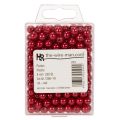 Perles décoratives rouges Ø8mm 250 pcs | Floristik24.be