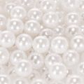Perles décoratives blanches Ø10mm 115 pcs | Floristik24.be