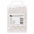 Perles décoratives blanches Ø10mm 115 pcs | Floristik24.be