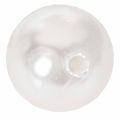 Perles déco blanches Ø20mm 12pcs | Floristik24.be