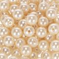 Perles décoratives Ø10mm champagne 115 pièces | Floristik24.be