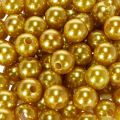 Perles décoratives Ø10mm dorées 115 pcs | Floristik24.be