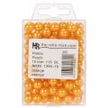Perles décoratives Ø10mm orange 115 pcs | Floristik24.be