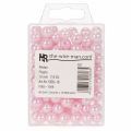 Perles décoratives Ø10mm rose 115 pcs | Floristik24.be