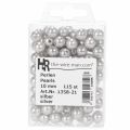 Perles décoratives Ø10mm argent 115 pcs | Floristik24.be