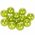 Floristik24 Perles décoratives Ø2cm vert pomme 12 pcs