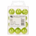 Perles décoratives Ø2cm vert pomme 12 pcs | Floristik24.be