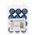 Perles décoratives Ø2cm bleues 12 pcs | Floristik24.be