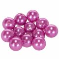 Floristik24 Perles décoratives Ø2cm violet 12 pcs