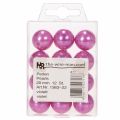 Perles décoratives Ø2cm violet 12 pcs | Floristik24.be