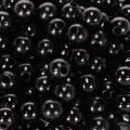Perles décoratives Ø8mm noires 250 pcs | Floristik24.be