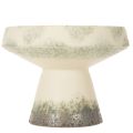 Bol décoratif en céramique, crème gris-vert, Ø20cm, H16cm | Floristik24.be