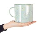 Mug décoratif, pot de fleurs, mandala, émaillé, Ø 13 cm H 12 cm | Floristik24.be