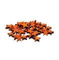 Floristik24 Etoiles en bois mélangent Orange pour étendre 3-5cm 72pcs