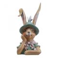 Déco lapin lapin buste décoration figure tête de lapin 18cm