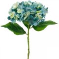 Floristik24 Hortensia décoratif bleu fleur artificielle Fleur de jardin artificielle H35cm