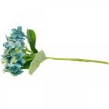 Floristik24 Hortensia décoratif bleu fleur artificielle Fleur de jardin artificielle H35cm