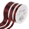 Ruban décoratif en taffetas rouge, largeurs variées, 50 m | Floristik24.be