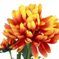 Floristik24 Fleurs artificielles décoration dahlias fleurs artificielles orange 62cm