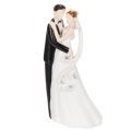 Floristik24 Figurine décorative représentant un couple de mariés, 10,5 cm