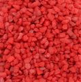 Floristik24 Granulés décoratifs pierres décoratives rouges 2mm - 3mm 2kg