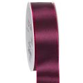 Floristik24 Ruban cadeau en taffetas pour cadeaux de Noël, 40 mm x 50 m
