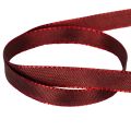 Ruban décoratif en taffetas, étroit, pour emballage cadeau, 10 mm de large, 50 m de long | Floristik24.be