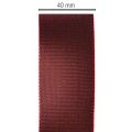Ruban décoratif en taffetas rouge, polyvalent, 40 mm x 50 m | Floristik24.be