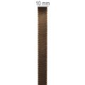Ruban décoratif en taffetas, en rouleau, pour emballage cadeau et loisirs créatifs, 10 mm de large, 50 m de long. | Floristik24.be