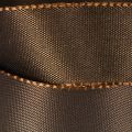 Ruban de taffetas marron en