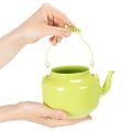 Théière décorative faisant office de vase, style rétro nostalgique | Floristik24.be
