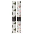 Tissu décoratif de Noël, vendu au mètre, largeur 120 cm, 2 pièces | Floristik24.be