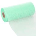 Floristik24 Rouleau de tissu non tissé vert, 25 m, décoration de table, vendu au mètre