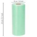 Rouleau de tissu non tissé vert, 25 m, décoration de table, vendu au mètre | Floristik24.be