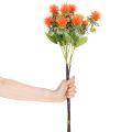 Carthame orange artificiel, fleur artificielle pour vases et décoration, 55 cm, lot de 4 | Floristik24.be