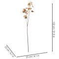Branche d'automne artificielle de liquidambar avec feuilles et grappes de fruits, 132 cm | Floristik24.be