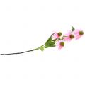 Floristik24 Fleur d'Echinacea lumière artificielle rose 90cm