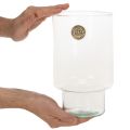 Récipient cylindrique en verre Eco Glass 25 cm | Floristik24.be