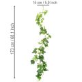 Guirlande de lierre artificiel pour décoration de chambre 173 cm | Floristik24.be