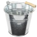 Seau Ø12 cm H10 cm, lot de 8.
